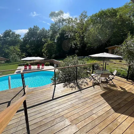 4 Star Gascon Retreat With Pool And Tennis Court ヴィラ *