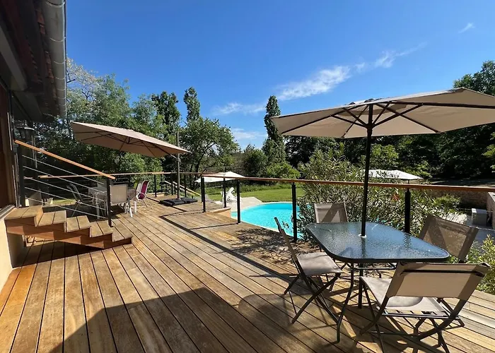 4 Star Gascon Retreat With Pool And Tennis Court ヴィラ *